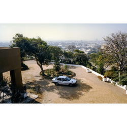 View of the massive garden and lanscape at Tekri, birthsite of Sulṭān Muḥammad Shāh (Aga Khan III)